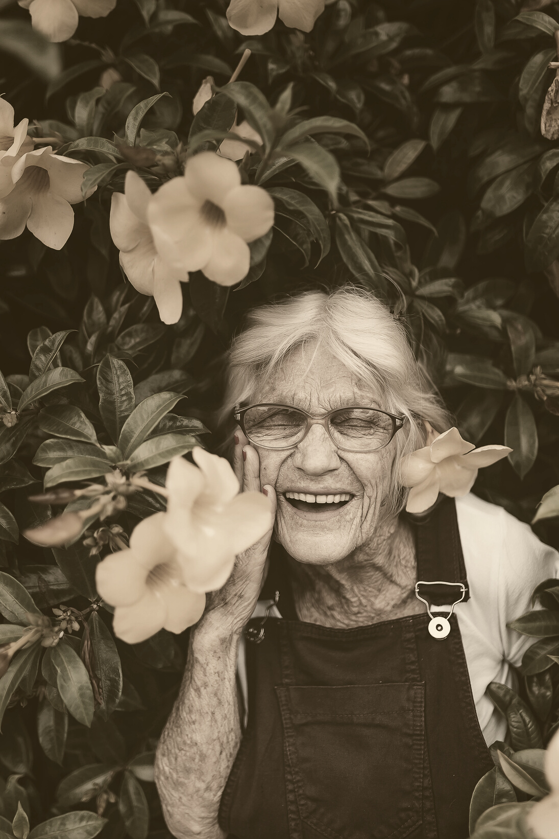 Woman Standing Near Yellow-petaled Flower